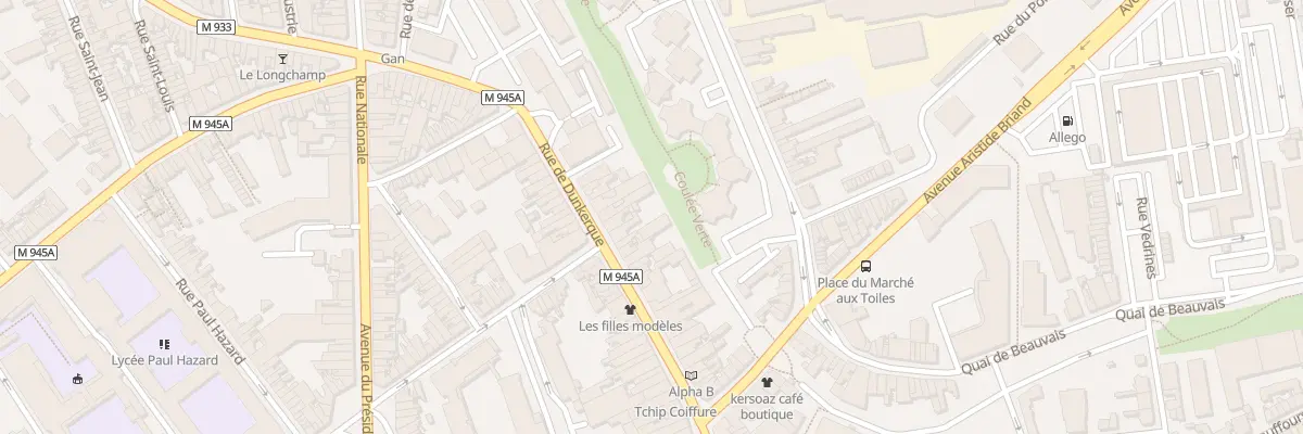 Plan du 40 Rue de Dunkerque à Armentières