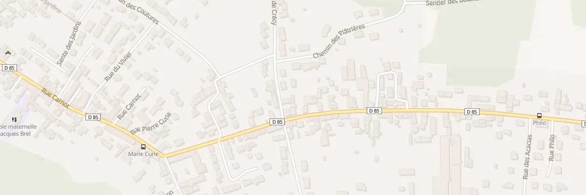 Plan du 25C Rue de Coulommes à Quincy-Voisins