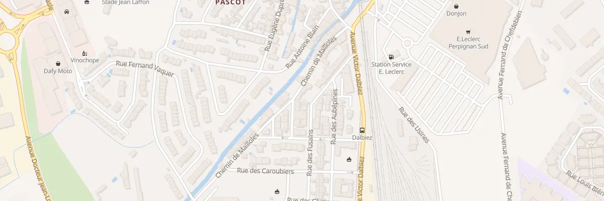 Plan du 33 Che de Mailloles à Perpignan