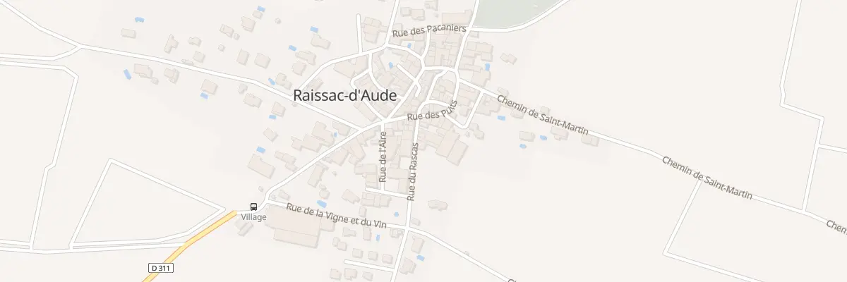 Plan du 7 Rue des Rascas à Raissac-d’Aude