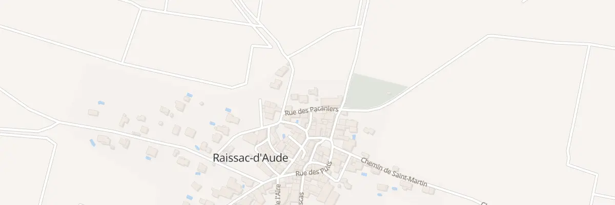 Plan du 1 Rue des Pacaniers à Raissac-d’Aude