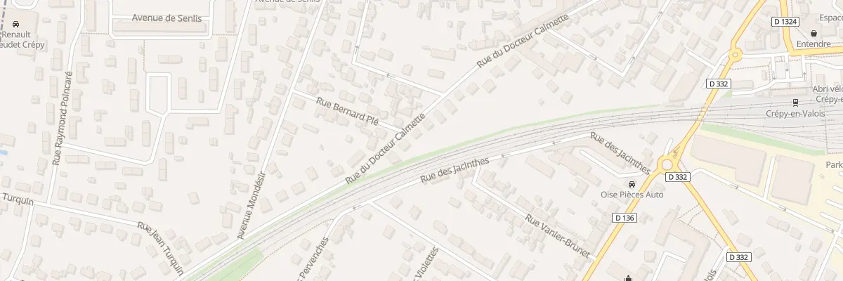 Plan du 27 Rue du Dr Calmette à Crépy-en-Valois
