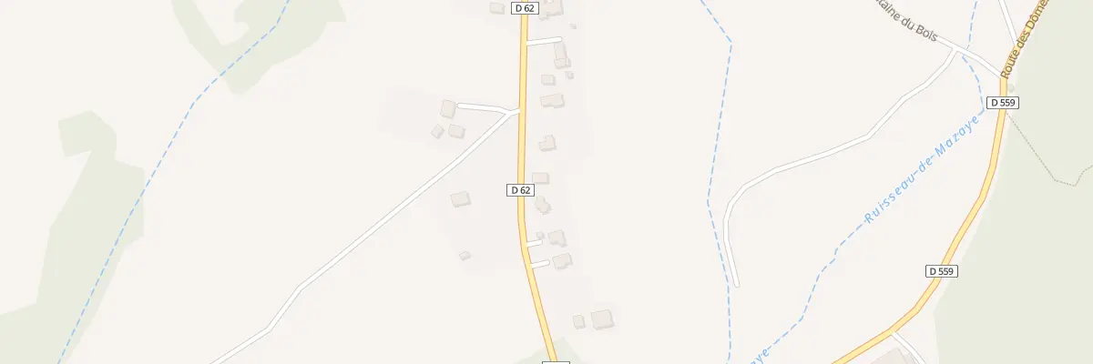 Plan du 16 Rte des Carriers Pt Chbois à Mazaye