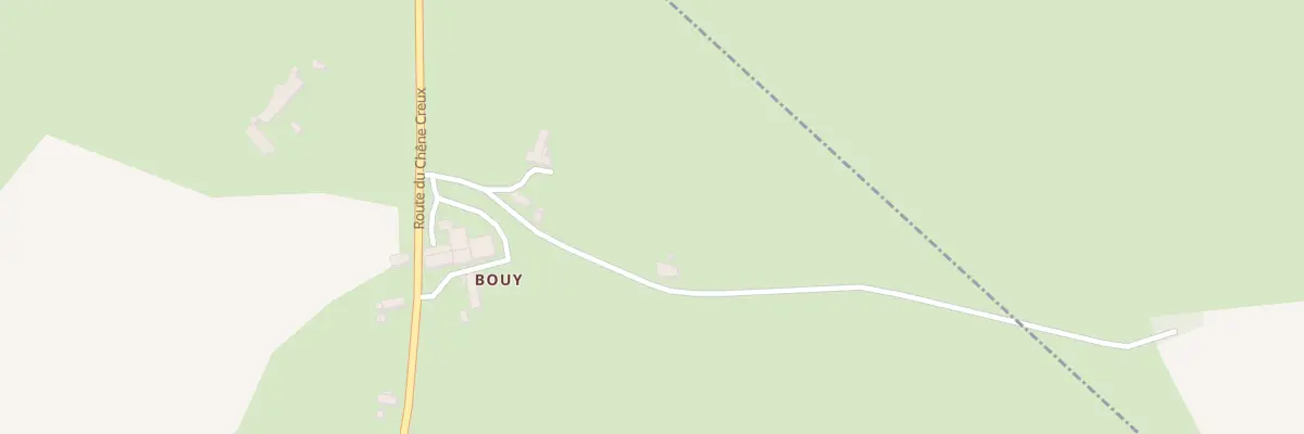 Plan du 523 Bouy à Nérondes