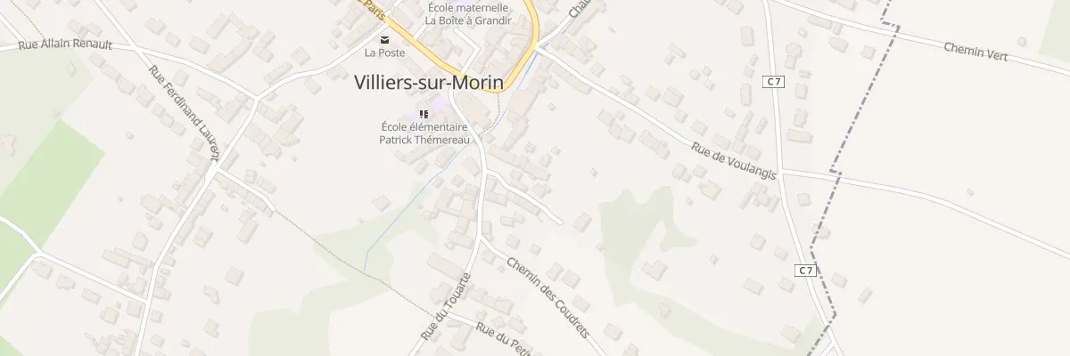Plan du 11 Rue du Touarte à Villiers-sur-Morin