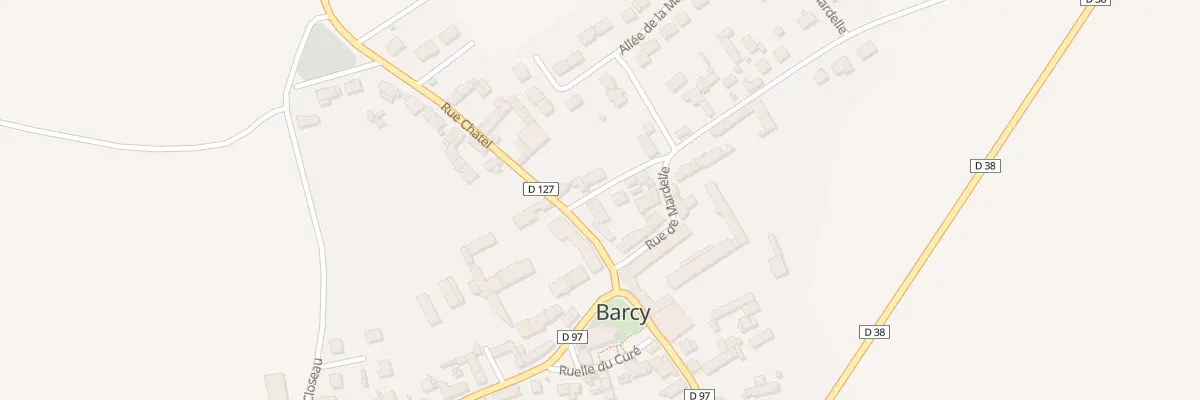 Plan du 4 Rue Chatel à Barcy