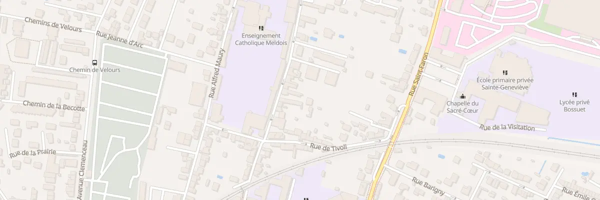 Plan du 50 Rue de Chaage à Meaux