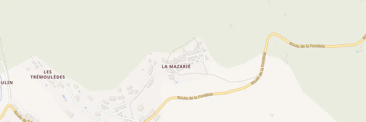Plan du 5048 La Mazarie à Saint-Vincent-d’Olargues
