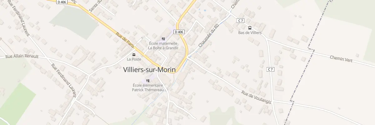 Plan du 2B Rue de Voulangis à Villiers-sur-Morin