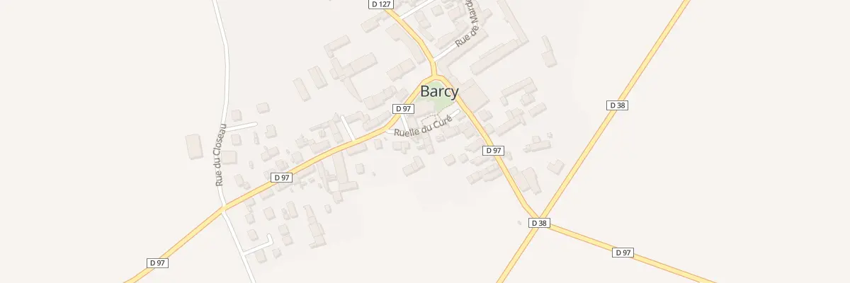 Plan du 3B Rle du Curé à Barcy