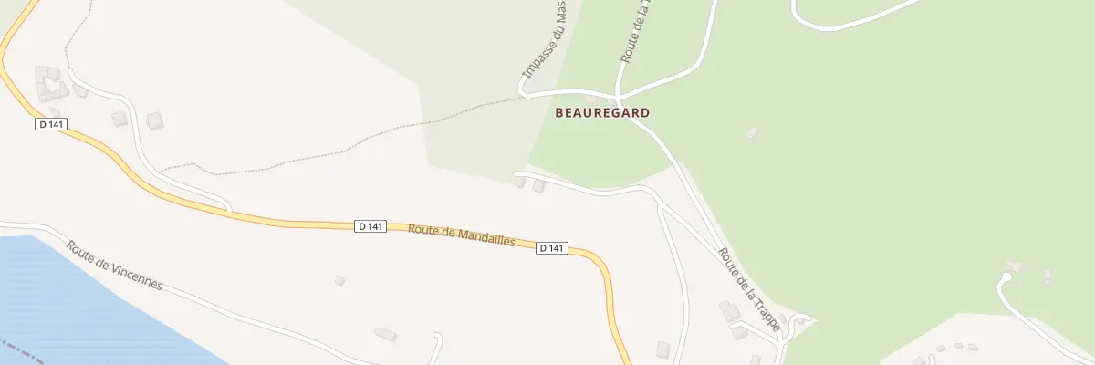 Plan du 5111 La Coste à Castelnau-de-Mandailles