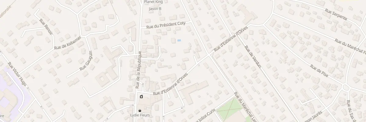 Plan du 11 Rue d’Estienne d’Orves à Thourotte