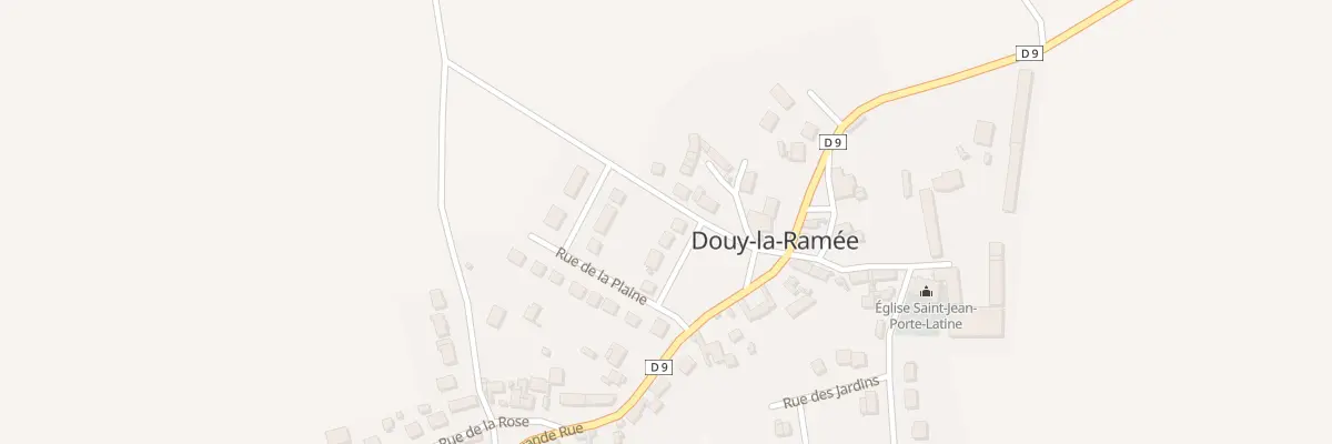 Plan du 7 Rue du Puits à Douy-la-Ramée