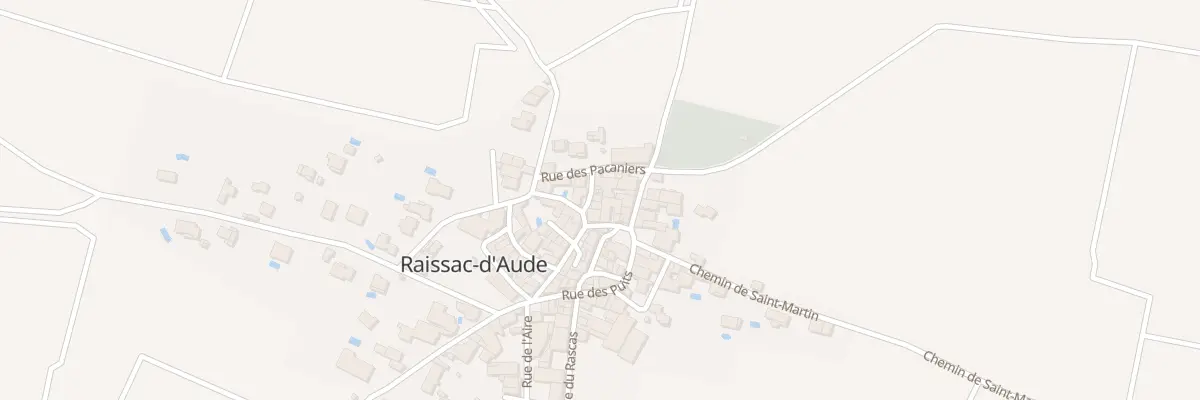 Plan du 2 Rue du Presbytère à Raissac-d’Aude