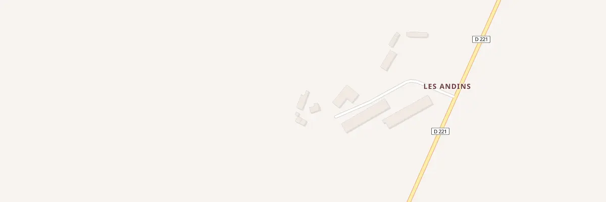 Plan du 66 Les Andins à Vereaux