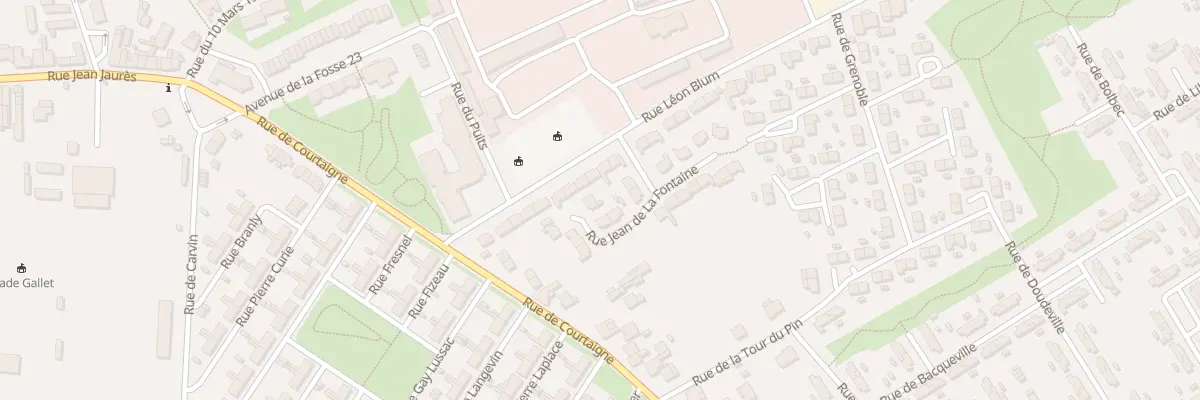 Plan du 10 Rue La Fontaine à Noyelles-sous-Lens