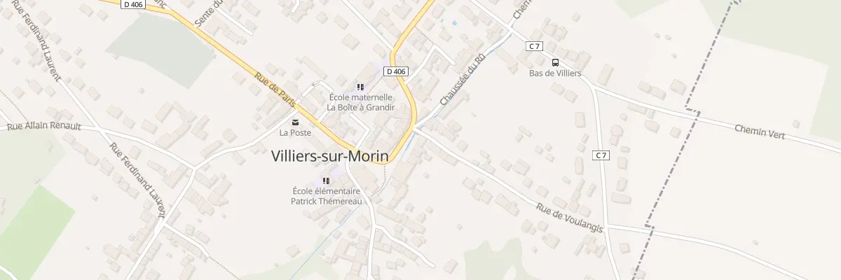 Plan du 2 Rue de Voulangis à Villiers-sur-Morin