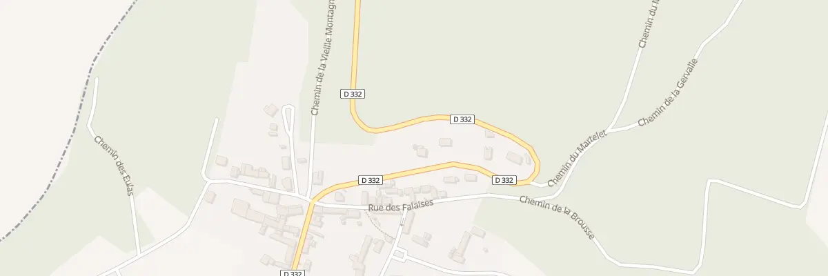 Plan du 635 Rue de la Foret à Gilocourt