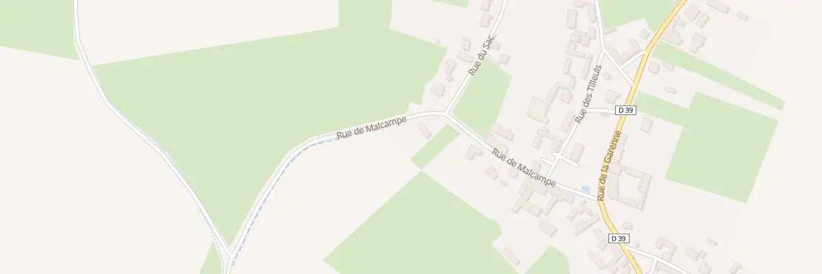 Plan du 5 Rue de Malcampé à Dives