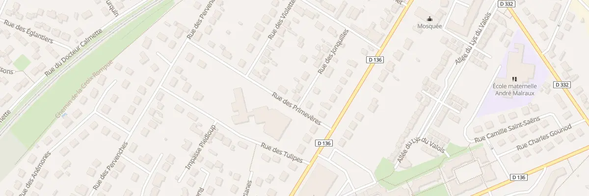 Plan du 14 Rue des Jonquilles à Crépy-en-Valois