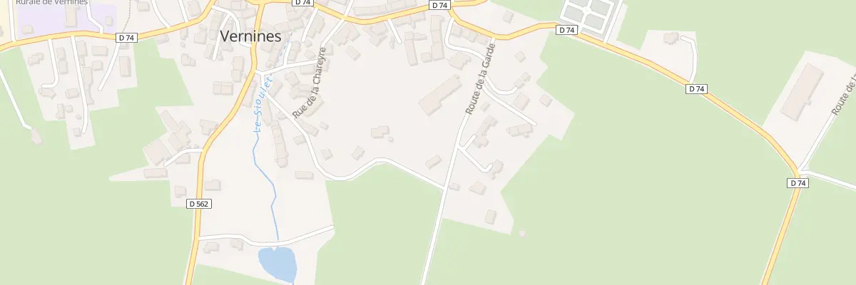 Plan du 5268 Bourg de Vernines à Vernines
