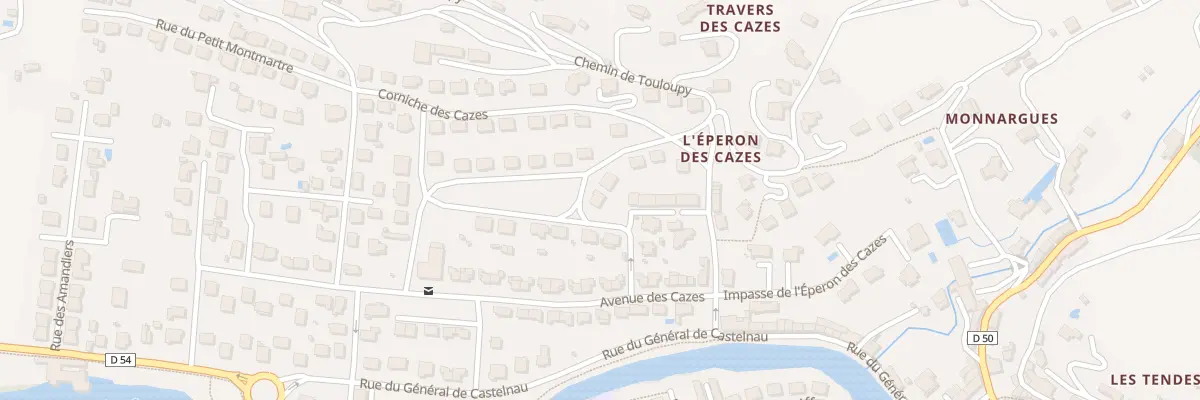 Plan du 9 Bd Beau Sejour à Saint-Affrique