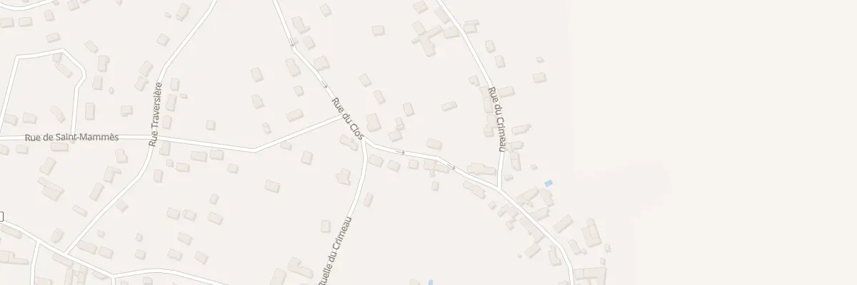Plan du 4 Rue du Clos à Égreville