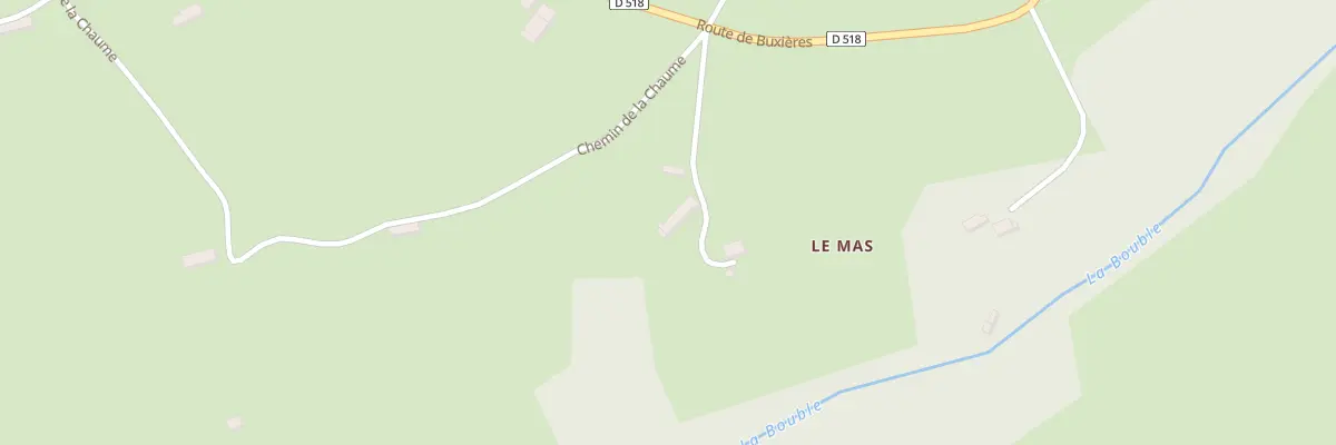 Plan du 5119 Le Mas à Durmignat
