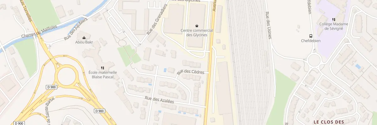 Plan du 8 Rue des Cèdres à Perpignan