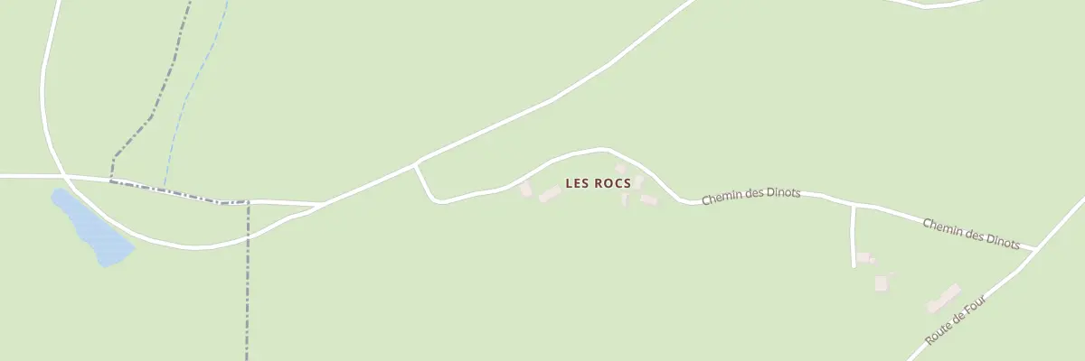 Plan du 5087 Les Dinots à Montluçon