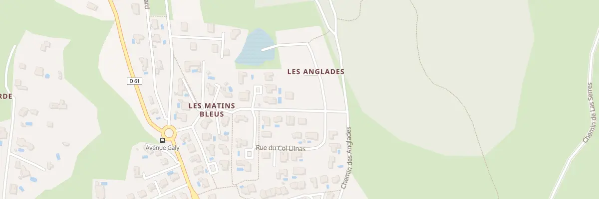 Plan du 15 Rue Gaston Mas à Montesquieu-des-Albères