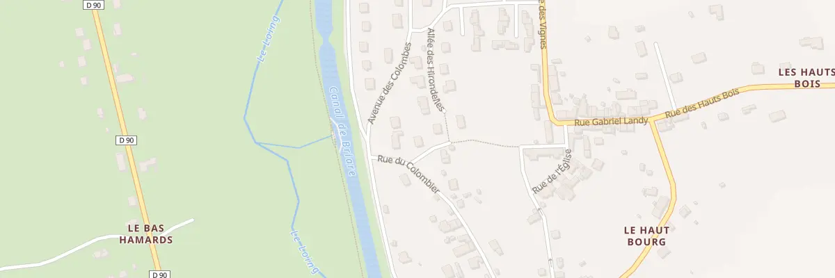 Plan du 24 Rue du Colombier à Rogny-les-Sept-Écluses
