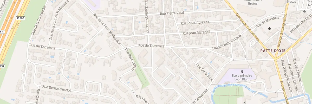 Plan du 33 Rue de Torremila à Perpignan