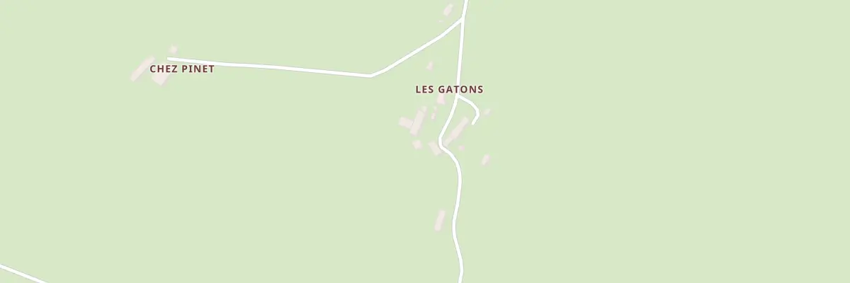 Plan du 5120 Les Gatons à Saint-Germain-Lembron