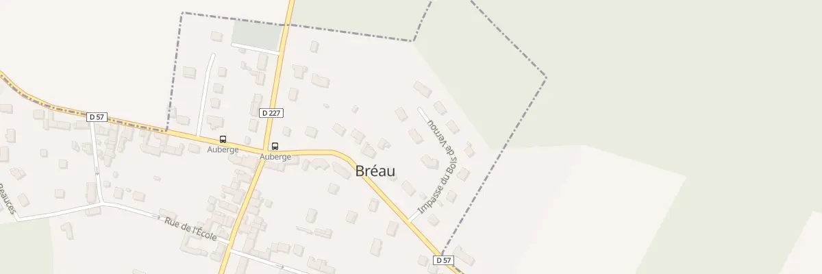 Plan du 9004 Imp du Bois de Vernou à Bréau