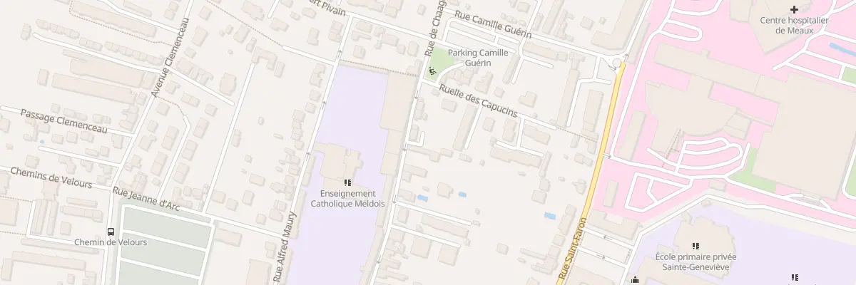 Plan du 80 Rue de Chaage à Meaux