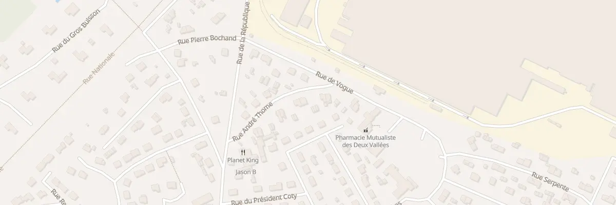 Plan du 5 Rue André Thome à Thourotte