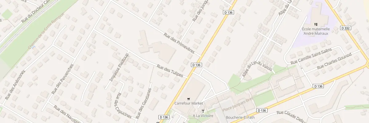 Plan du 54 Av Levallois Perret à Crépy-en-Valois