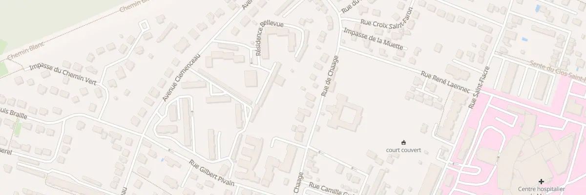Plan du 111 Rue de Chaage à Meaux