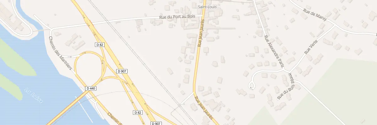 Plan du 50 Rue Jean Jaurès à Neuvy-sur-Loire