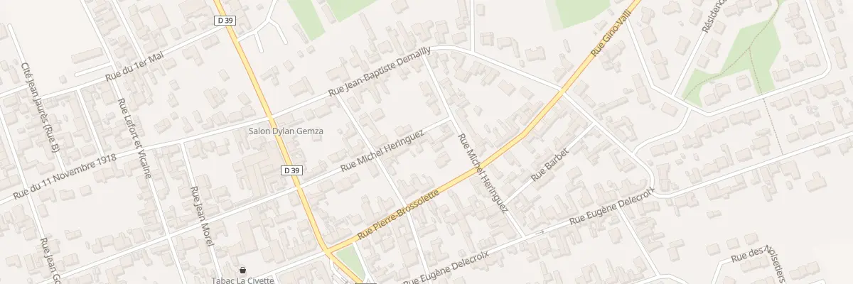 Plan du 6 Rue Léon Boursier à Annay