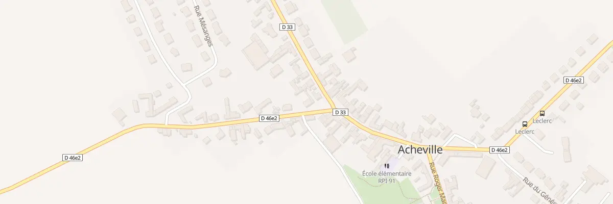 Plan du 2 Rue de la Libération à Acheville