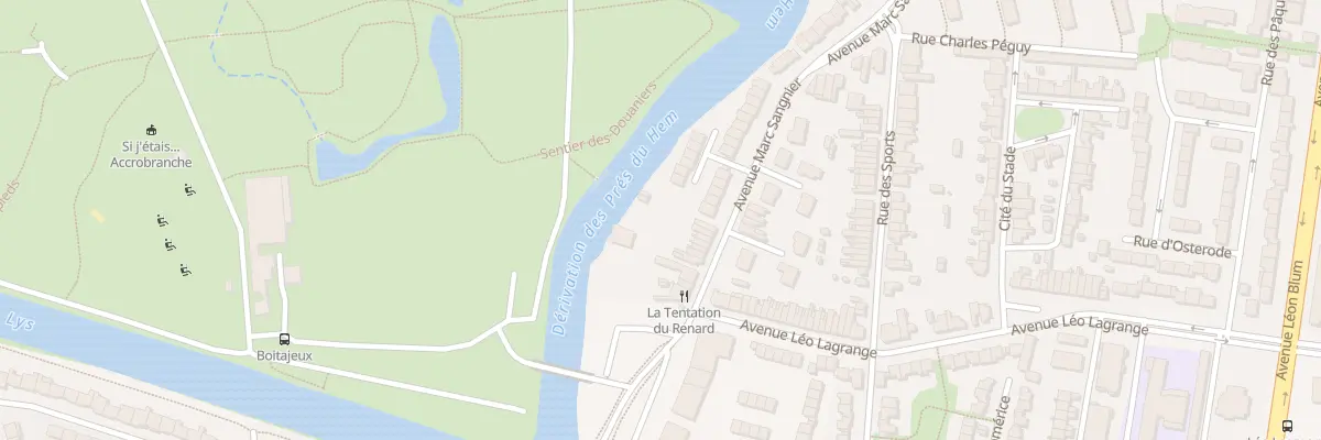 Plan du 25 Av Marc Sangnier à Armentières
