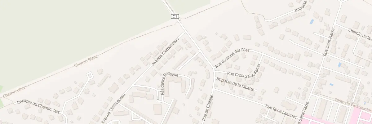 Plan du 137 Rue de Chaage à Meaux