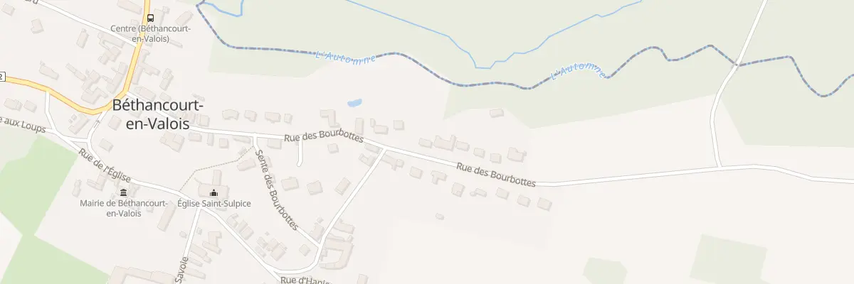Plan du 335 Rue des Bourbottes à Béthancourt-en-Valois