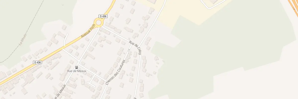 Plan du 11 Rue de Crécy à Quincy-Voisins
