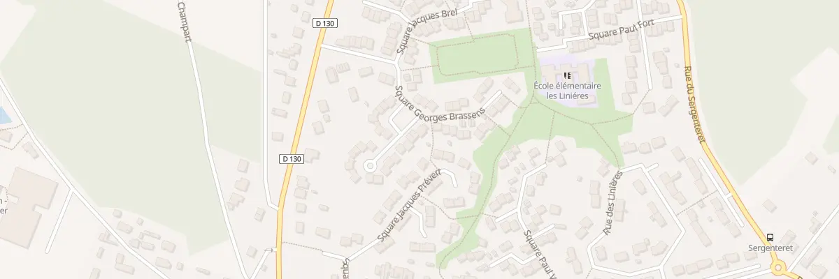 Plan du 23 Sq Georges Brassens à Choisy-au-Bac