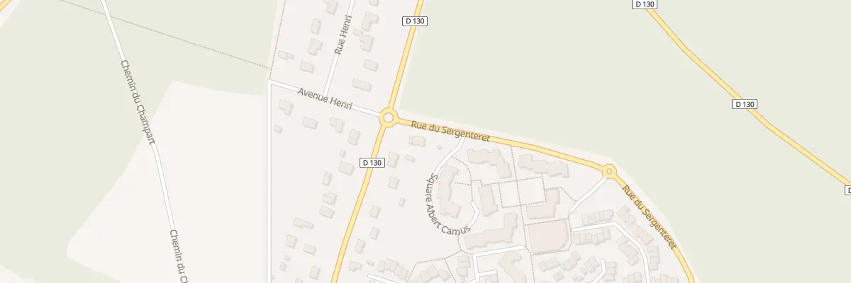 Plan du 955 Rue du Sergenteret à Choisy-au-Bac