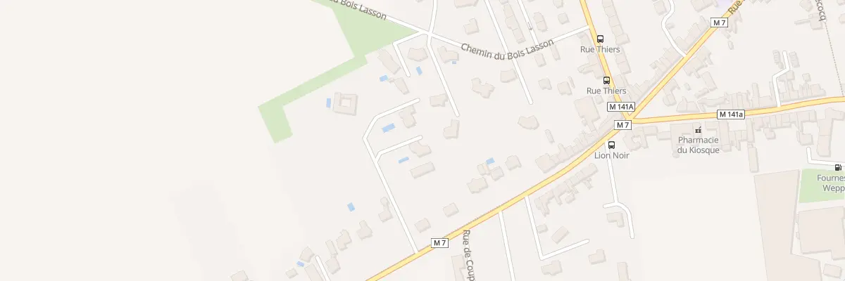 Plan du 631 Rue Faidherbe à Fournes-en-Weppes