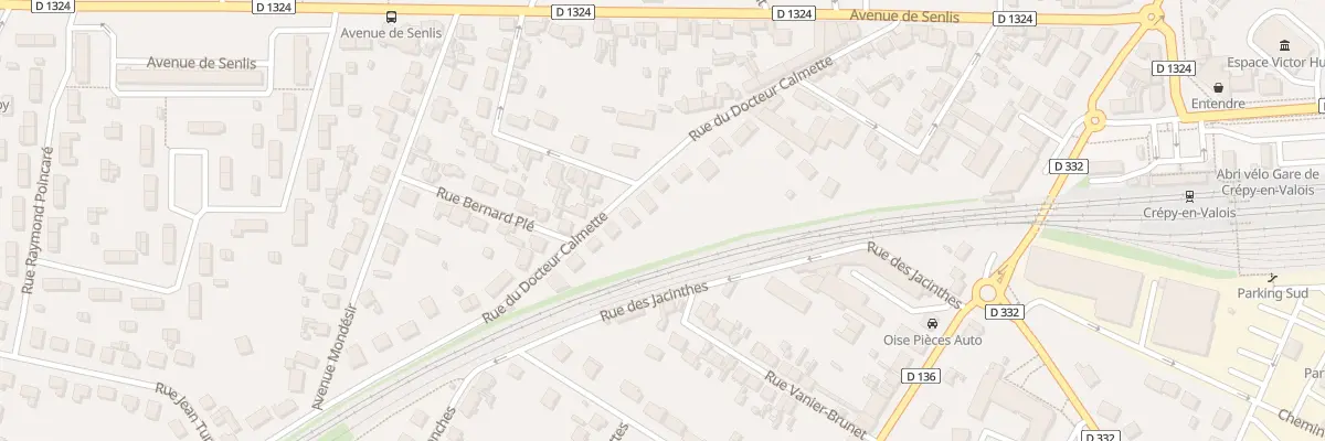 Plan du 21 Rue du Dr Calmette à Crépy-en-Valois
